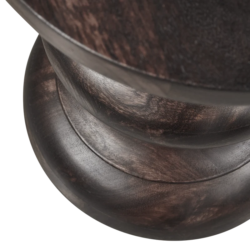 Jonah bijzettafel hout donkerbruin 42xø30 cm