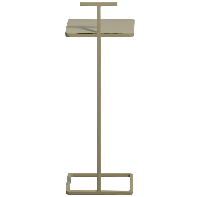 Toste bijzettafel metaal donker zand