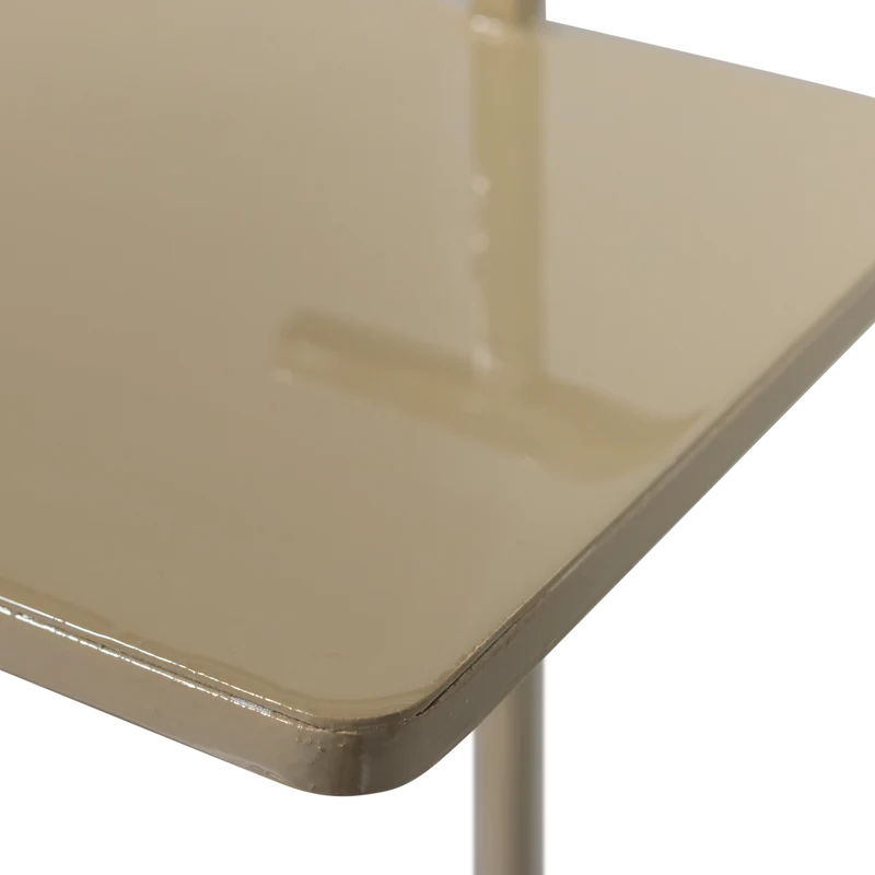 Toste bijzettafel metaal donker zand