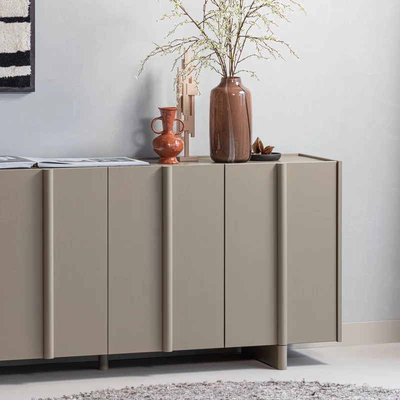 Basu dressoir grenen mud