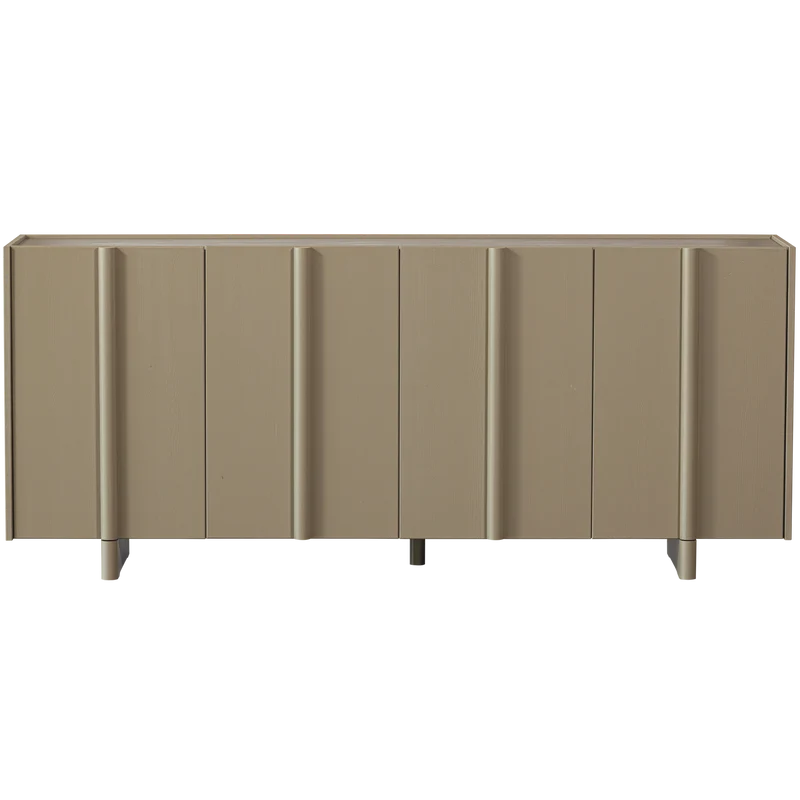 Basu dressoir grenen mud