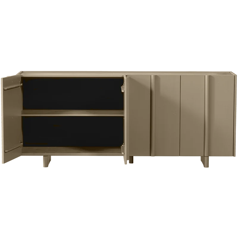 Basu dressoir grenen mud