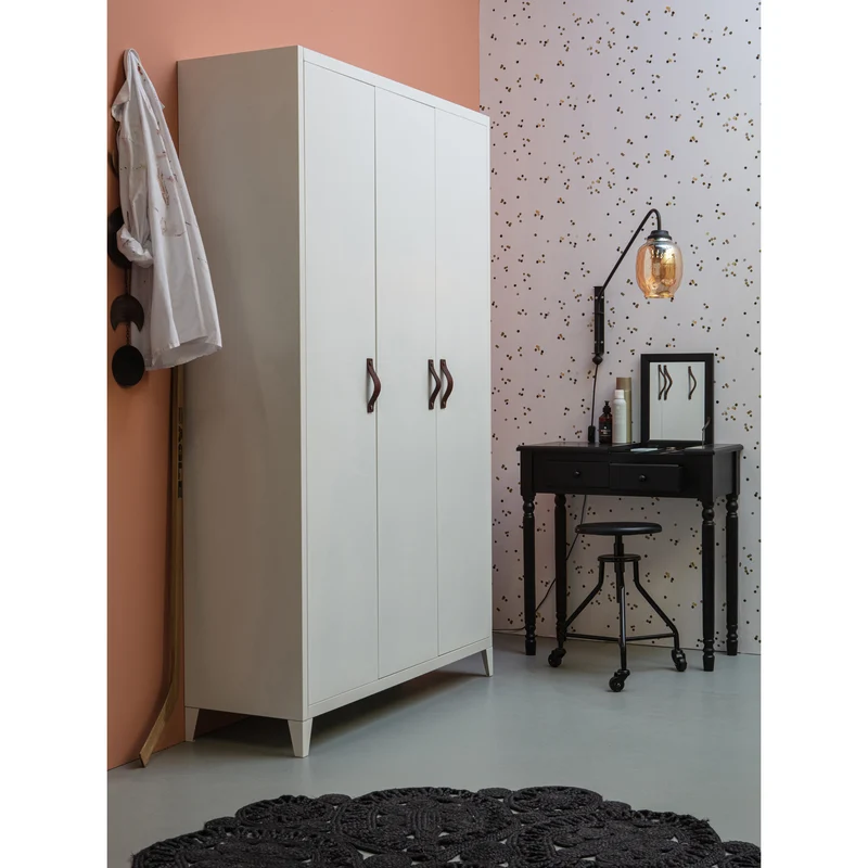 Romy hal/kaptafel hout zwart