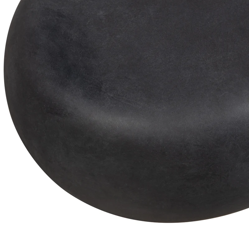 Pebble bijzettafel betonlook antraciet 35xø50