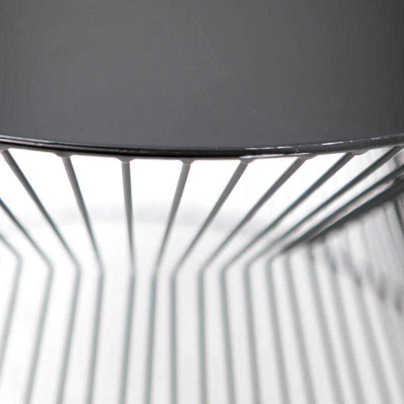 Suus bijzettafel metaal zwart