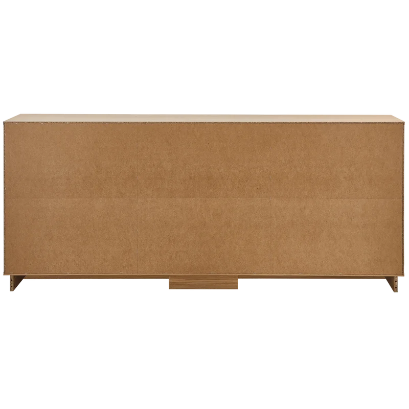 Zuma dressoir 200 cm eiken transparant