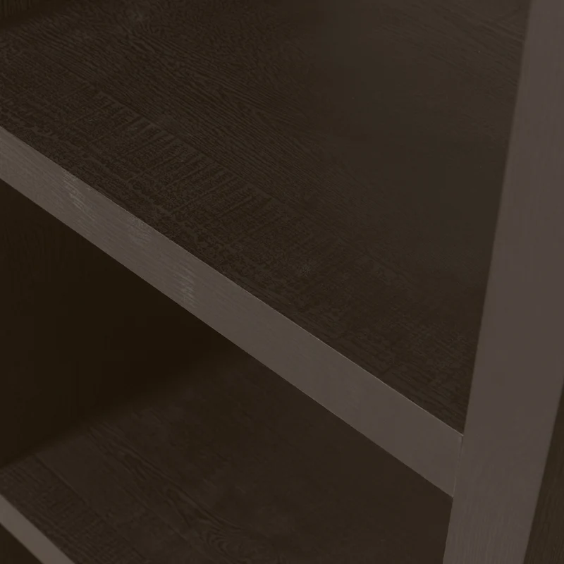 Timo open kast mdf donkerbruin 195x100x40 cm