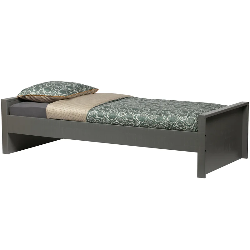 Morris bed grenen leem 90x200 cm excl. lattenbodem