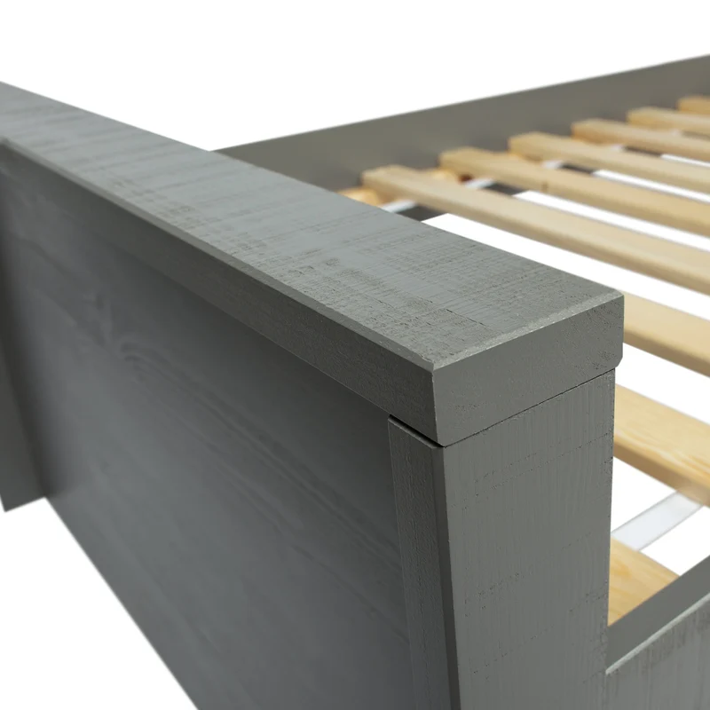 Morris bed grenen leem 90x200 cm excl. lattenbodem