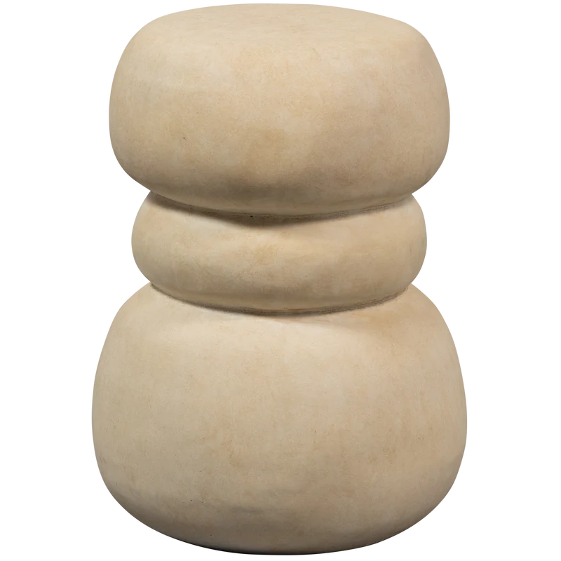 Yvo bijzettafel betonlook naturel