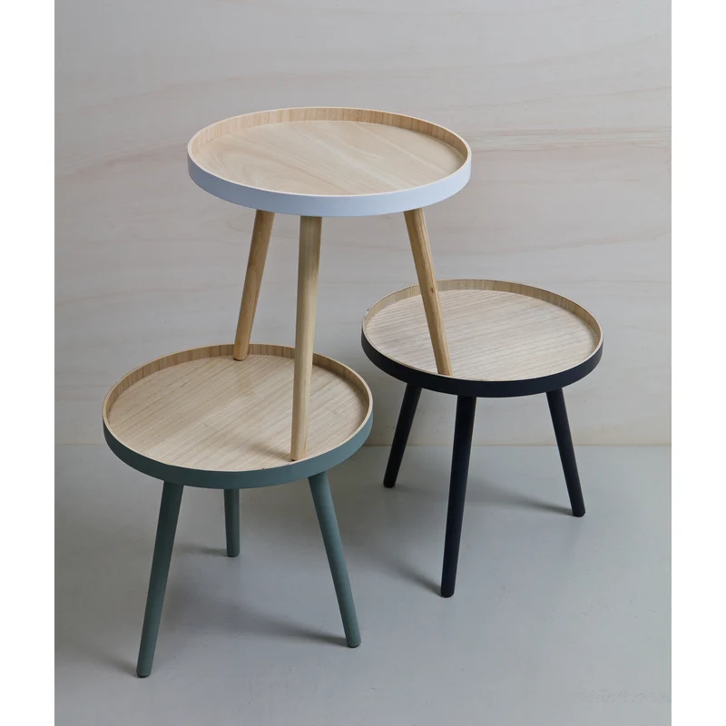 Sasha bijzettafel hout ø41 cm