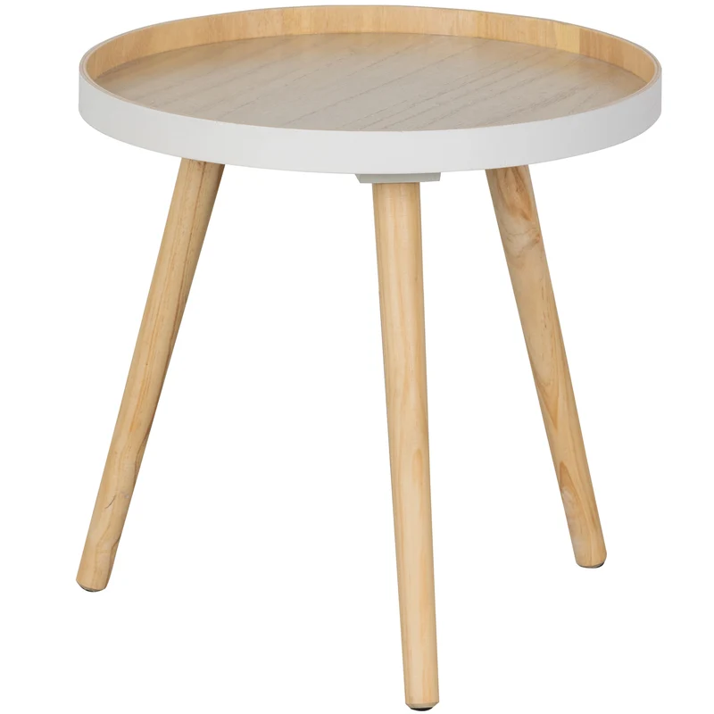 Sasha bijzettafel hout ø41 cm