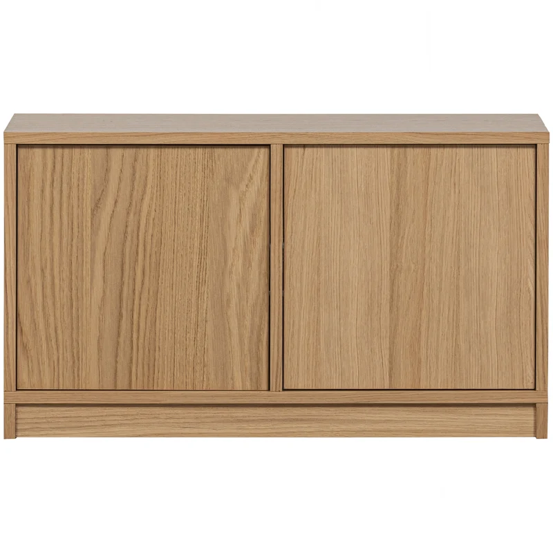 Modulair onderkast 77 cm eiken naturel mat
