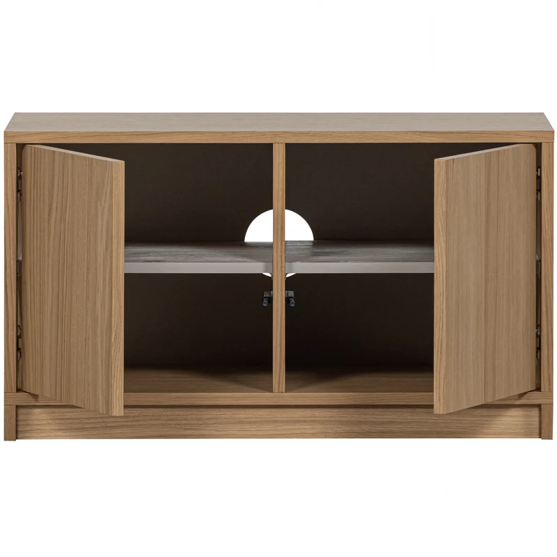 Modulair onderkast 77 cm eiken naturel mat