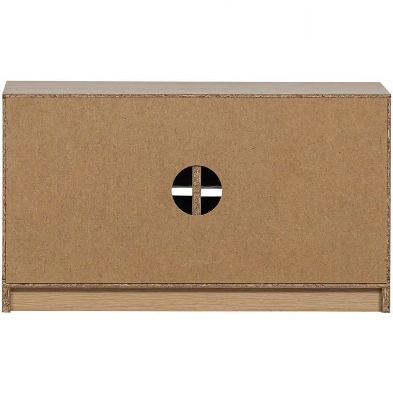 Modulair onderkast 77 cm eiken naturel mat