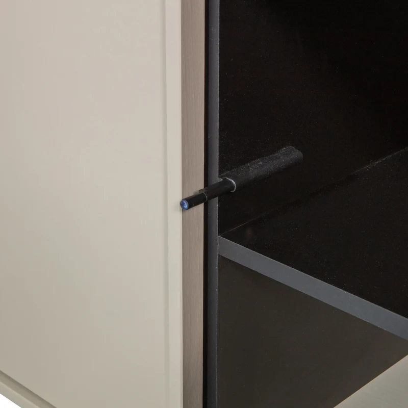Daily Closet Double 50x100 cm grenen dakargrau
