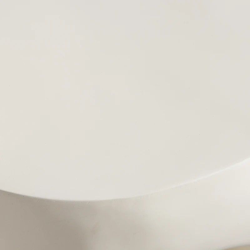 Mica bijzettafel vezelversterkte polymeer naturel