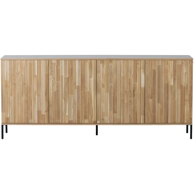 New Gravure dressoir 200 cm eiken blanke lak