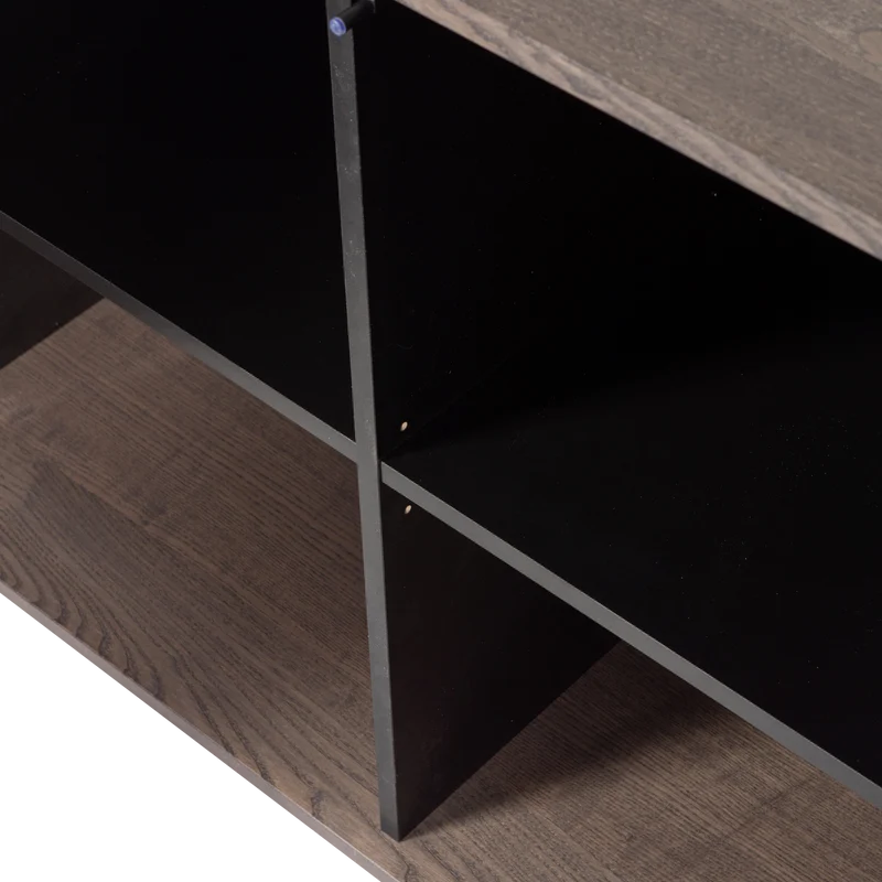 New Gravure dressoir 200 cm essen fineer espresso