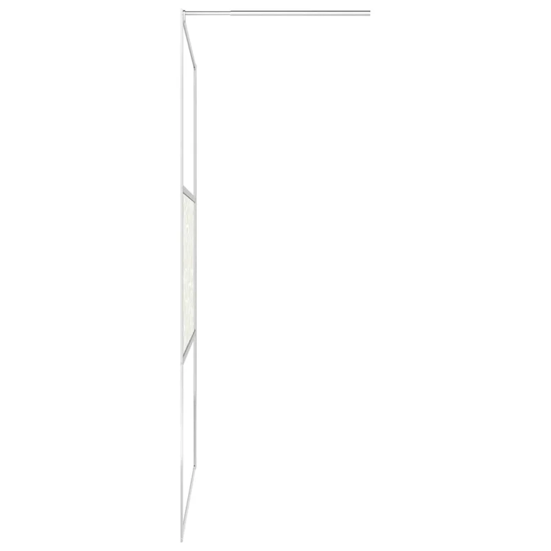 Paroi de douche à l'italienne cabine de douche cloison de douche salle de bain maison intérieur verre ESG 100x195 cm pierre 02_0002129