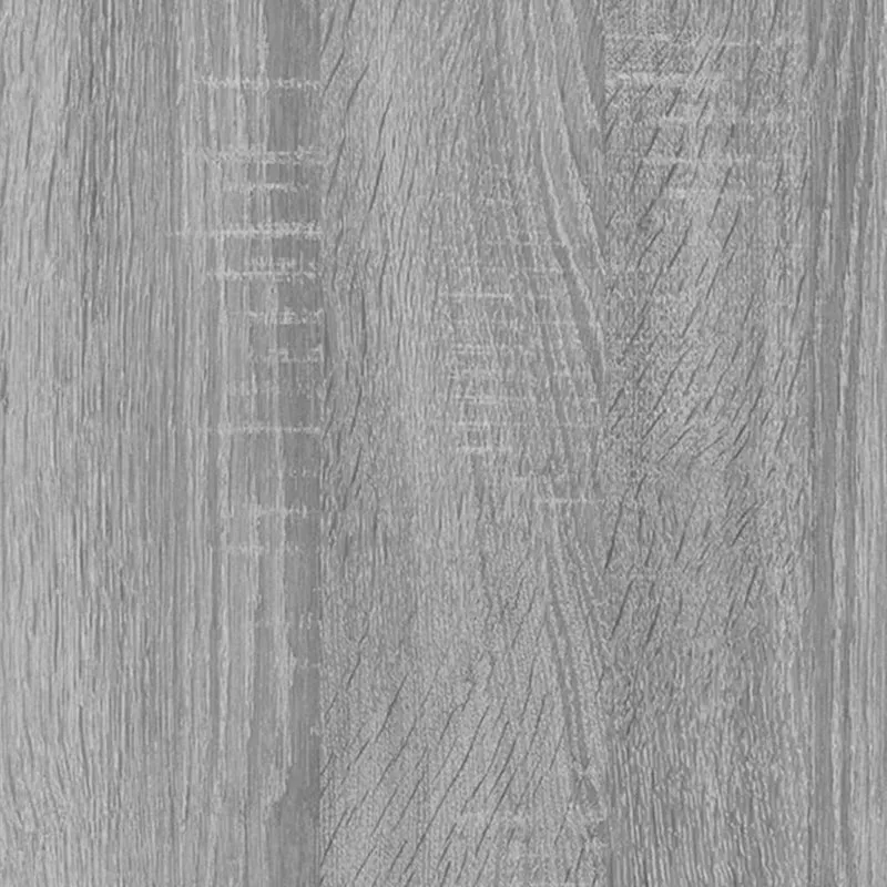Banc à chaussures bottes commode étagère meuble entrée rangement sonoma 80 x 24 x 45 cm bois d'ingénierie gris 02_0023009