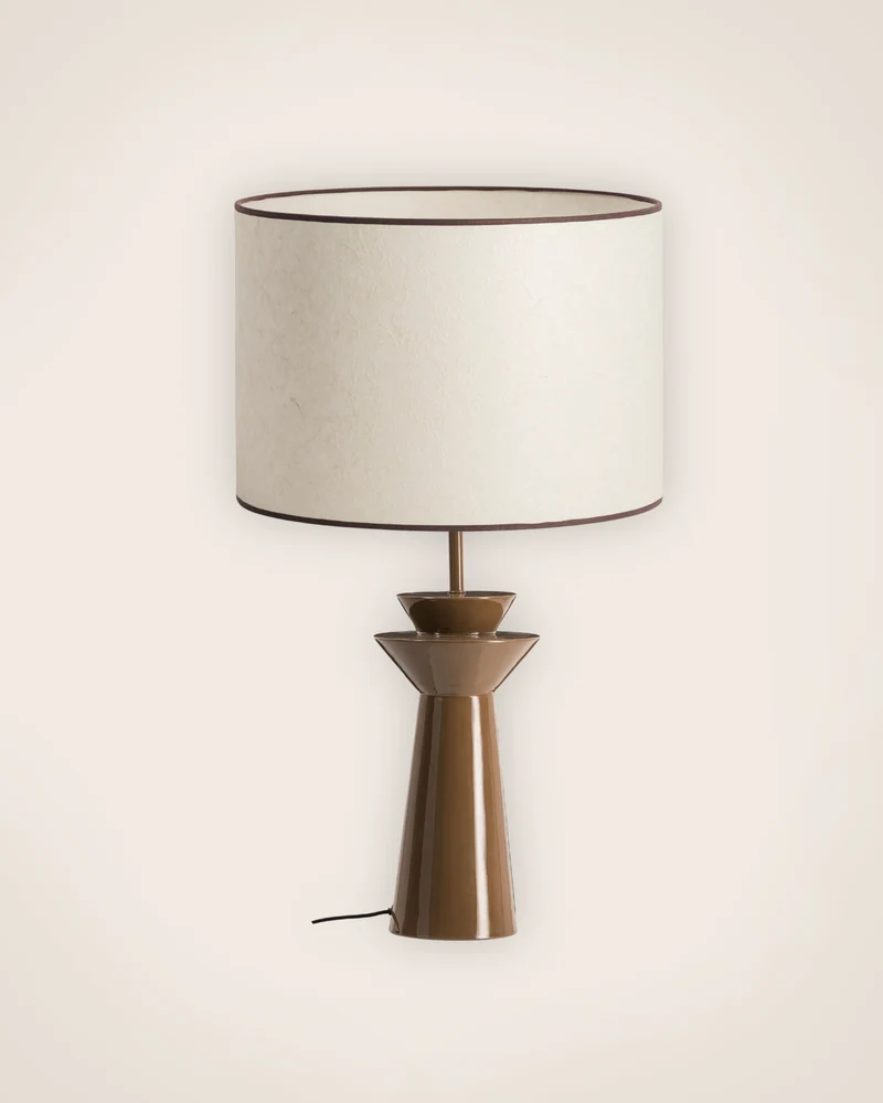 Lampe à poser Léo Rosha laqué