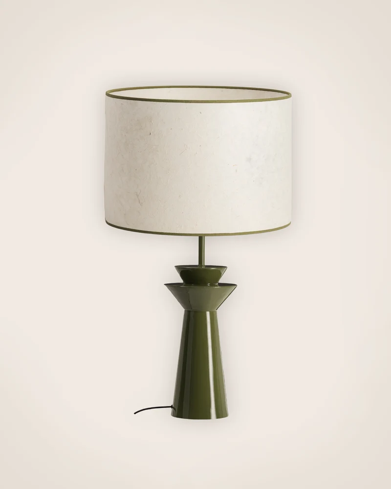 Lampe à poser Léo Rosha laqué