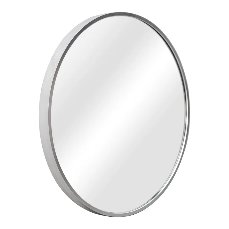 Miroir mural rond diamètre 50 cm argenté 03_0007915