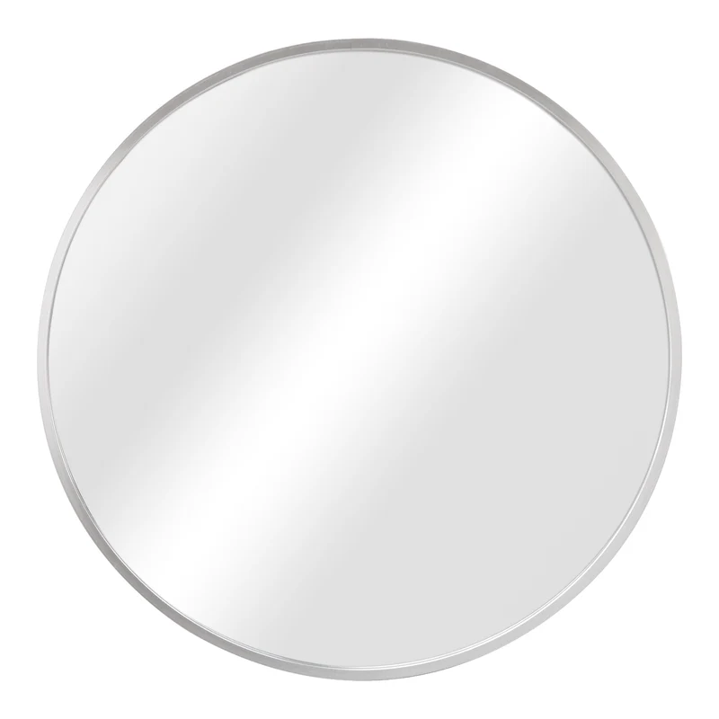 Miroir mural rond diamètre 50 cm argenté 03_0007915