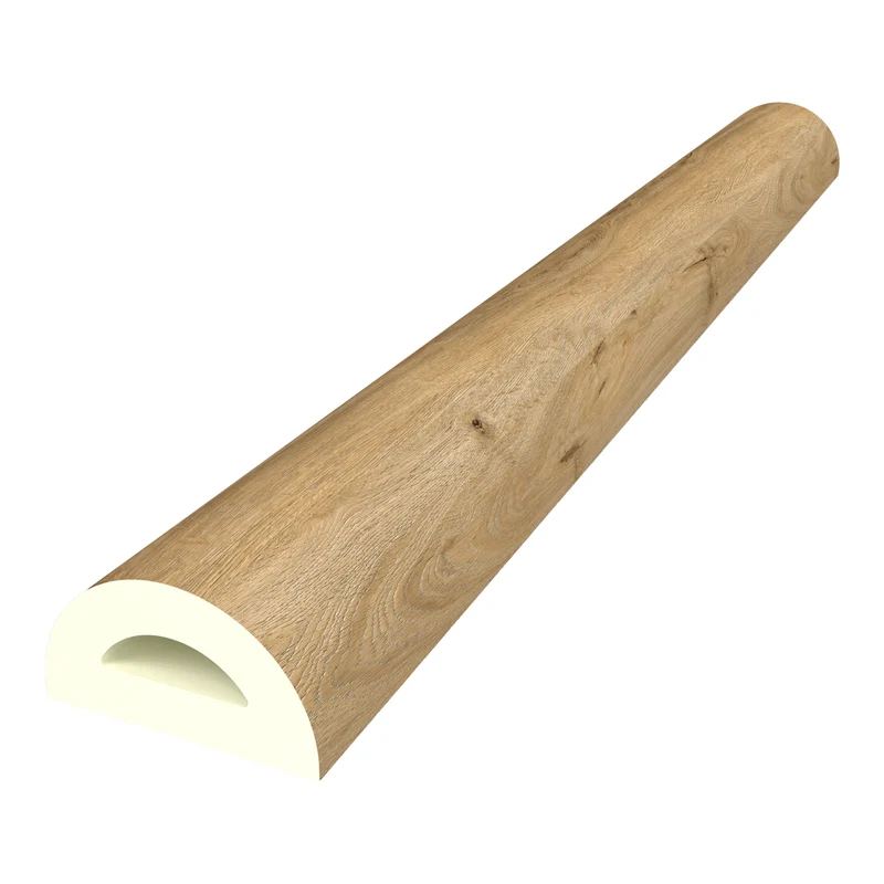Lot de 2 revêtements d'escalier 120 x 32 cm effet chêne 03_0009699