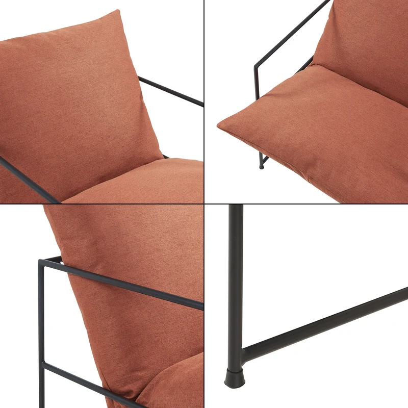 Fauteuil relaxation 90 x 61 x 70 cm marron 03_0009480