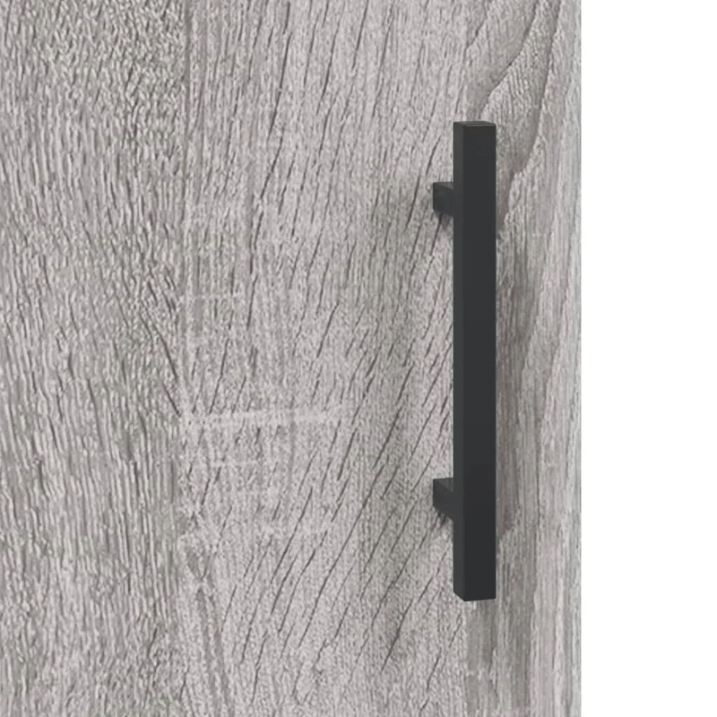 Buffet bahut commode armoire meuble de rangement organisateur cuisine salle de séjour salon sonoma 69,5 x 34 x 90 cm bois d'ingénierie gris 02_0036486