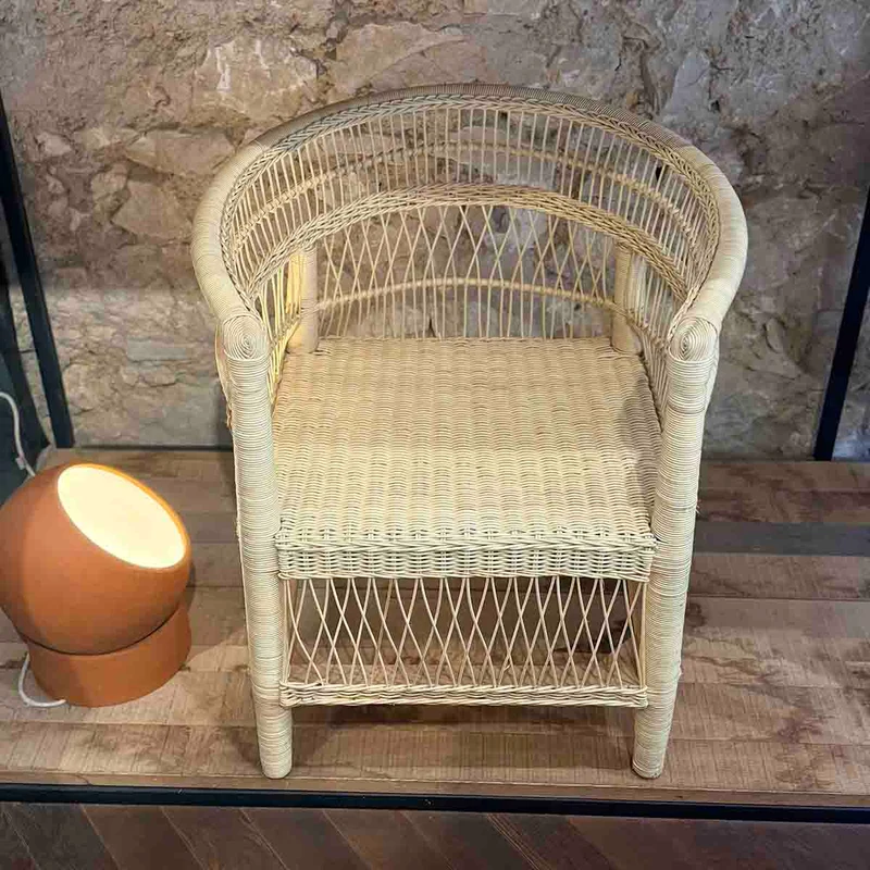 FAUTEUIL ROTIN