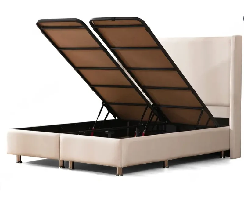 Coco - Lit avec tête le lit et coffre de rangement - de 140 à 180 cm