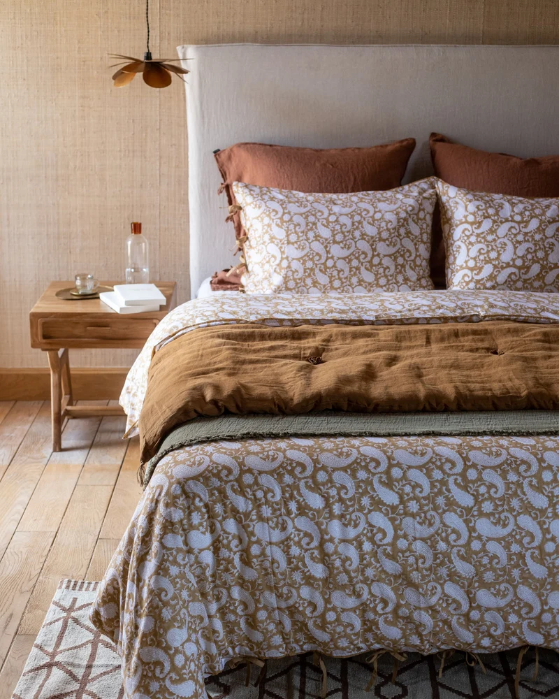 Housse de couette Paisley bio
