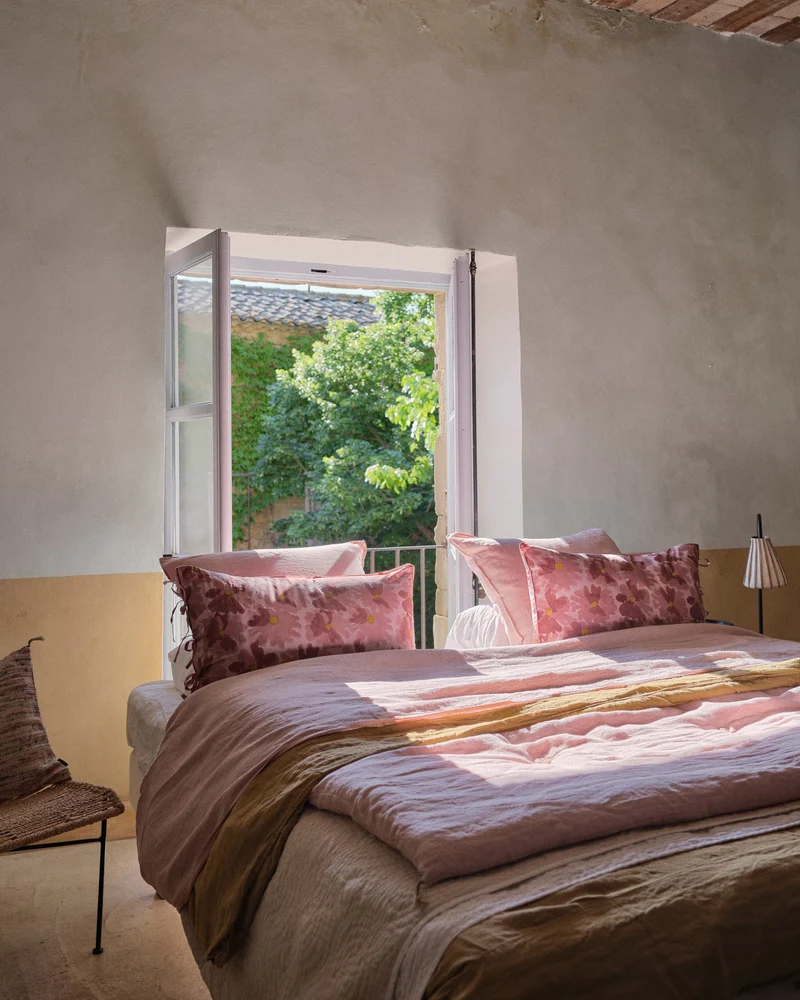 Set de 2 taies d'oreiller Peonia