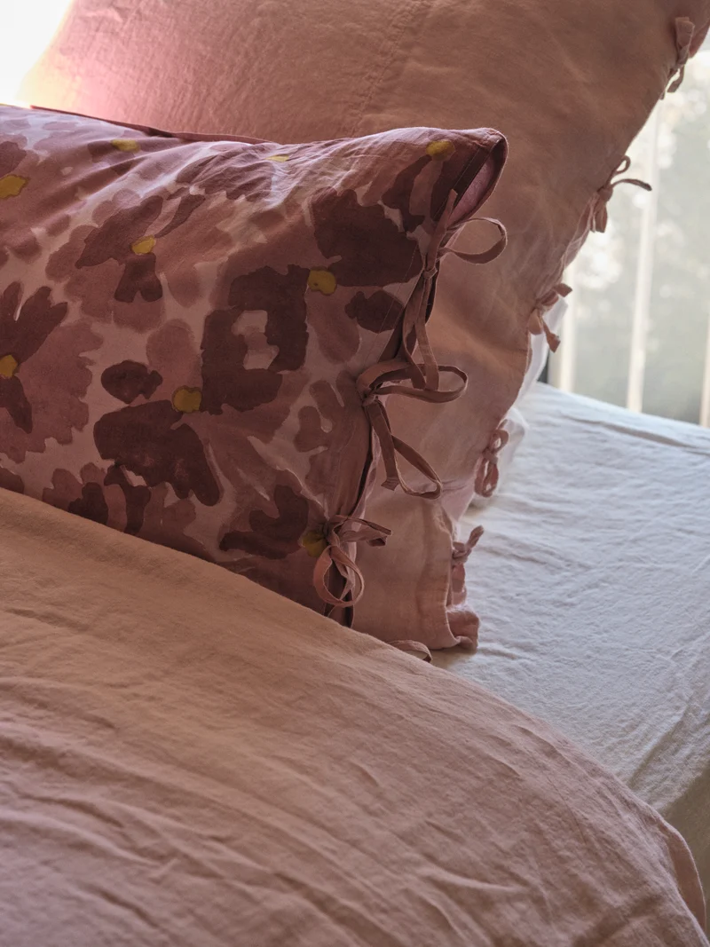 Set de 2 taies d'oreiller Peonia