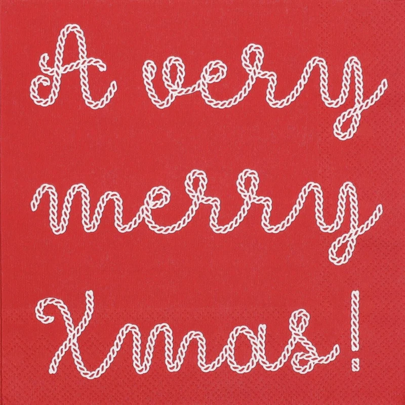 Serviette en Papier A VERY MERRY XMAS