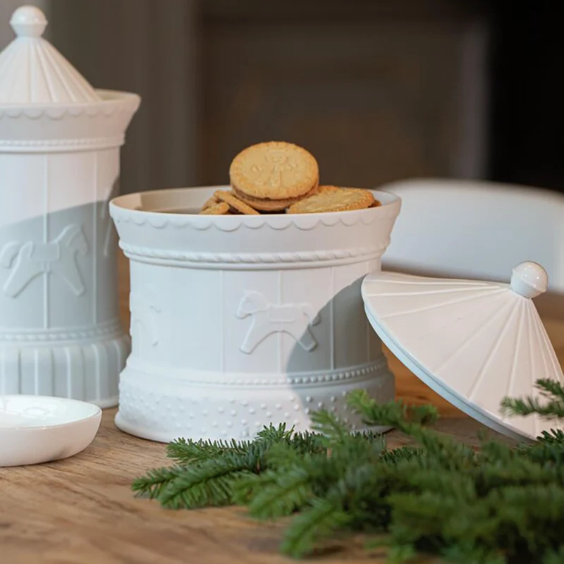 Boite en Porcelaine CAROUSSEL