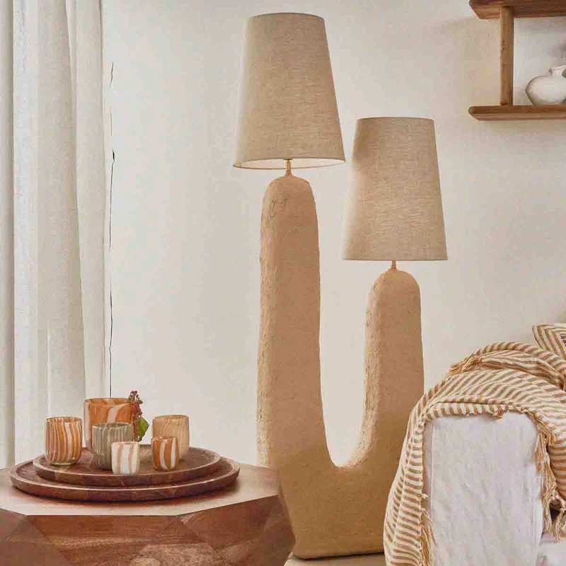 LAMPADAIRE PAPIER MÂCHÉ