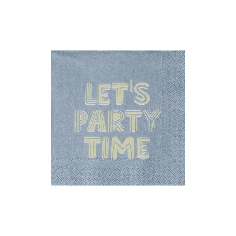 Serviette LET'S PARTY TIME