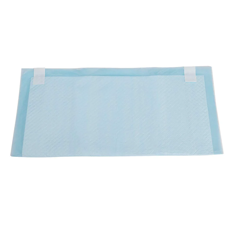 Lot de 100 tapis éducateurs super absorbants anti-fuite 60 x 60 cm pour chiots en polythène bleu 12_0008967