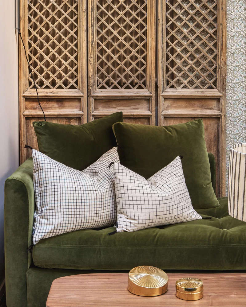 Housse de coussin Bajna