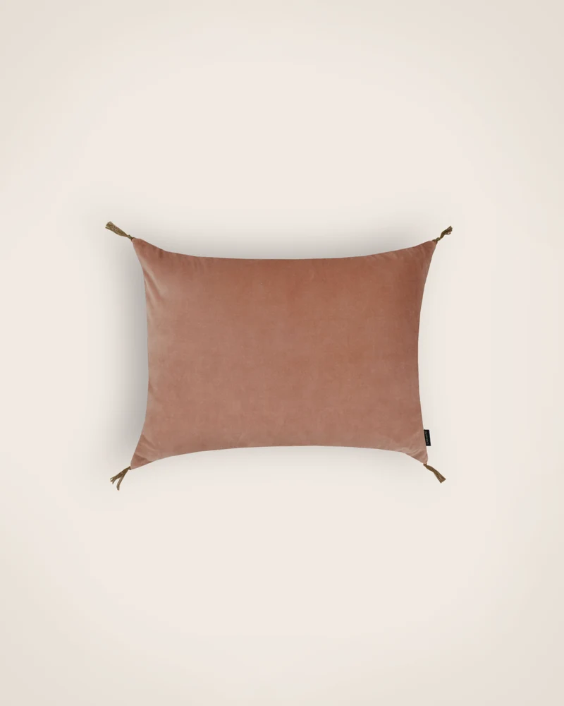 Housse de coussin Velours lavé