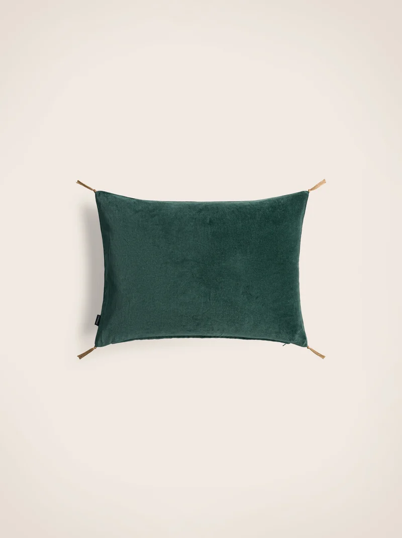 Housse de coussin Velours lavé