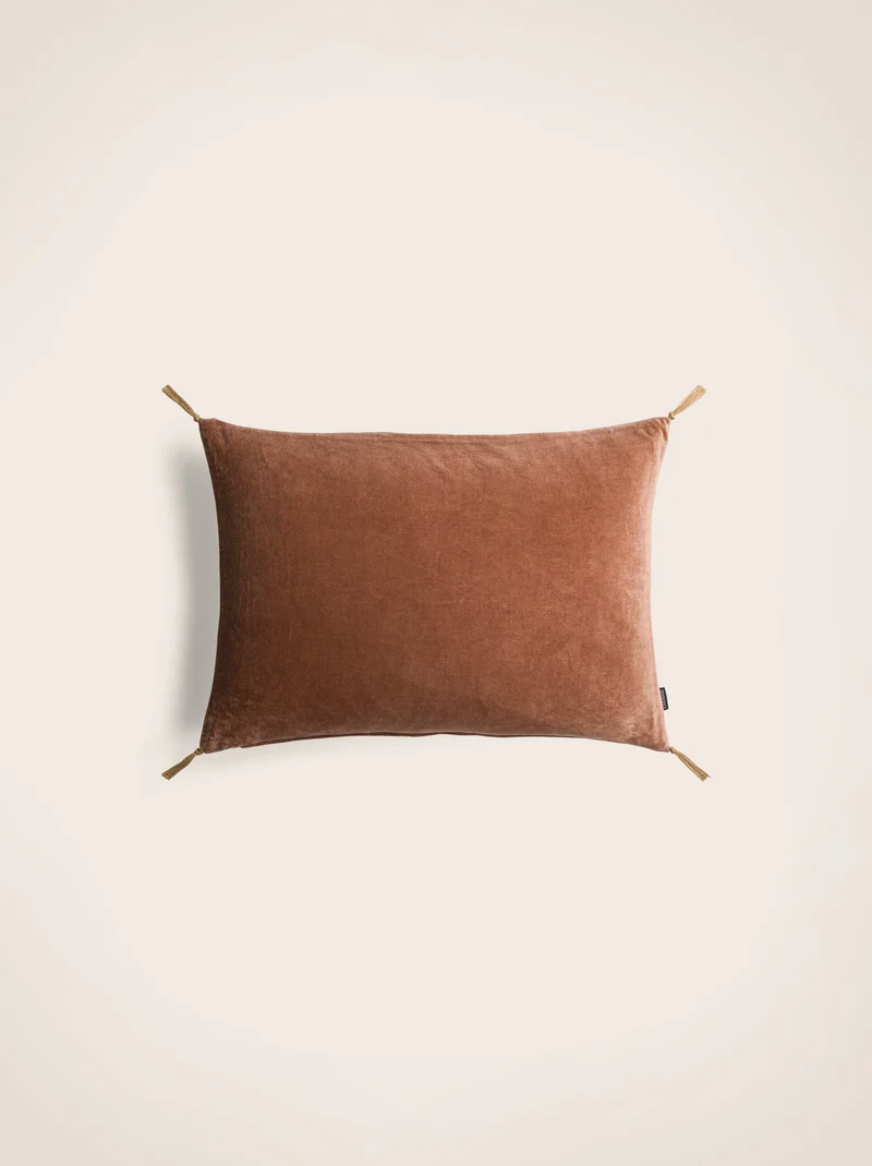 Housse de coussin Velours lavé