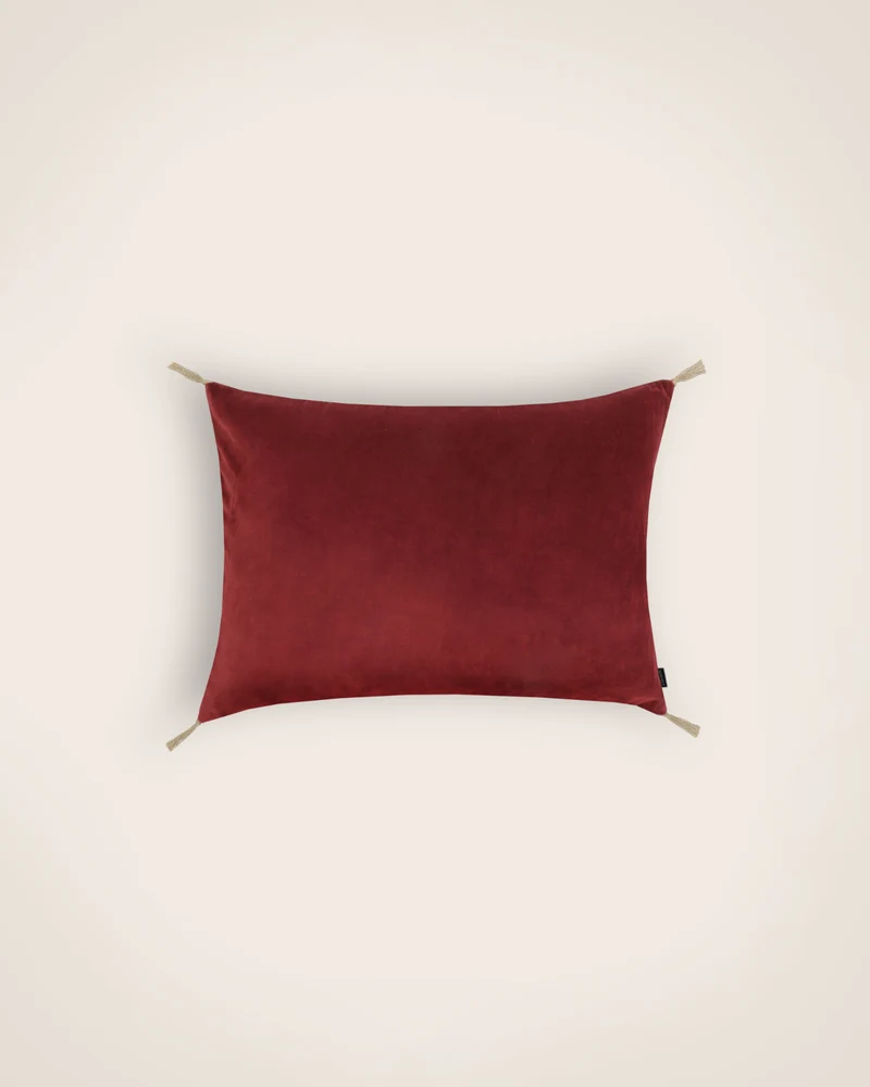 Housse de coussin Velours lavé