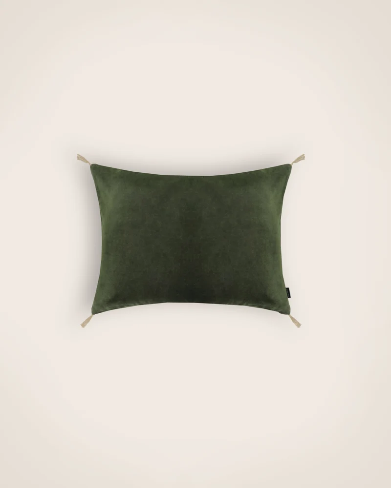 Housse de coussin Velours lavé