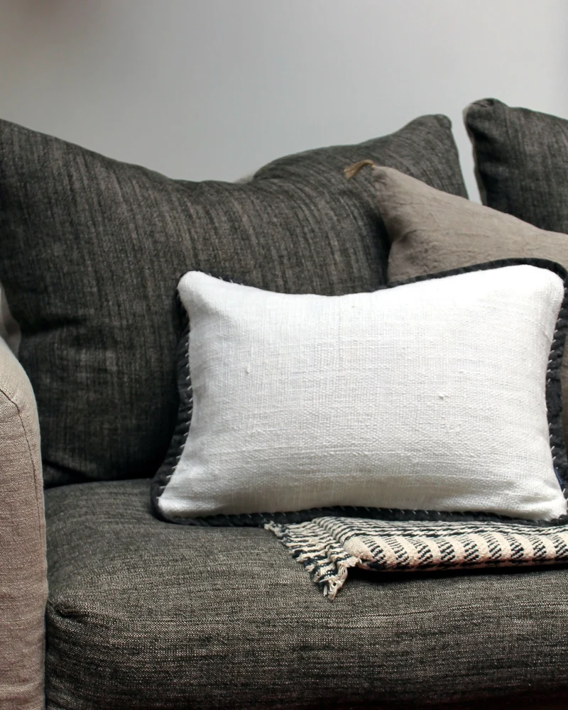 Housse de coussin Khadi