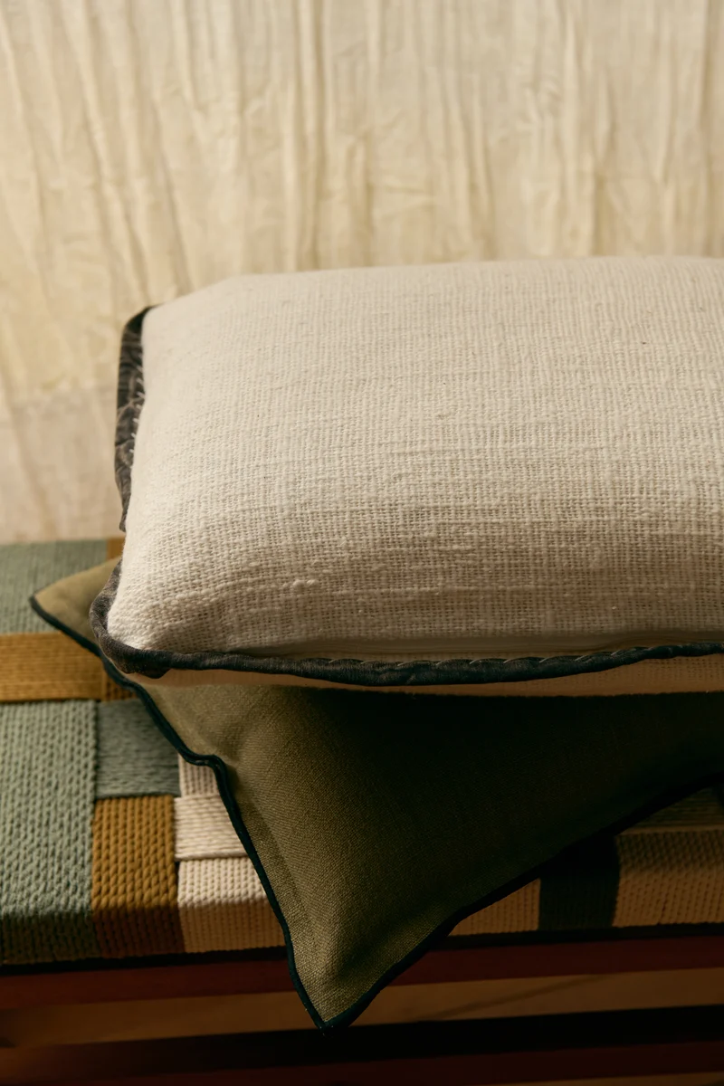 Housse de coussin Khadi
